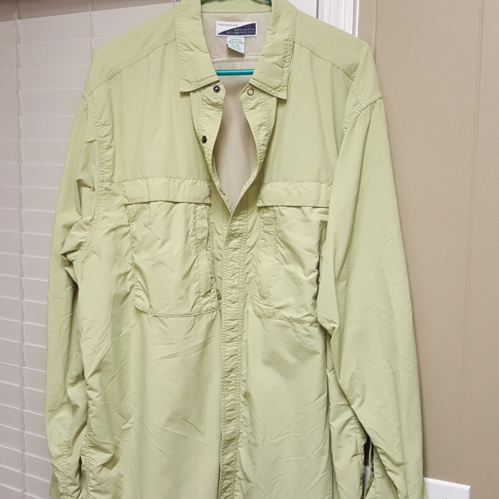 Exofficio mens long sleeve Insect Shield shirt
